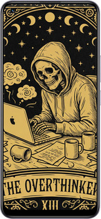 TPU чехол The Overthinker для Realme 8 - 6774b-2303 изображение 