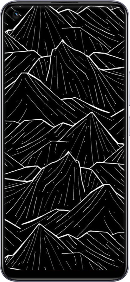 TPU чехол С изображением Темных гор для Realme 8 - 6489b-2303 изображение 