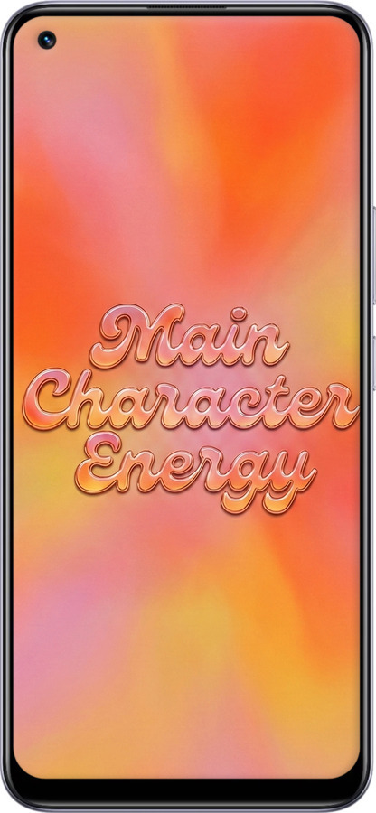 TPU чехол Aura Gradient Main Character Energy Aesthetic Y2K для Realme 8 - 6783b-2303 изображение 