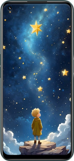 Силіконовий чехол Маленький принц для Realme 9 Pro - 6326u-2595 изображение 