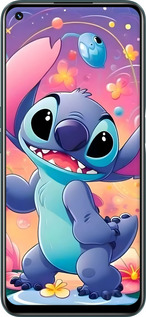 Силиконовый чехол Стич 2 для Realme 9 Pro - 6371u-2595 изображение 