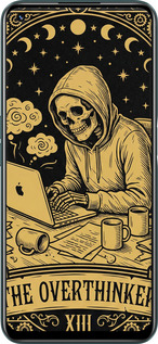 Силиконовый чехол The Overthinker для Realme 9 Pro - 6774u-2595 изображение 