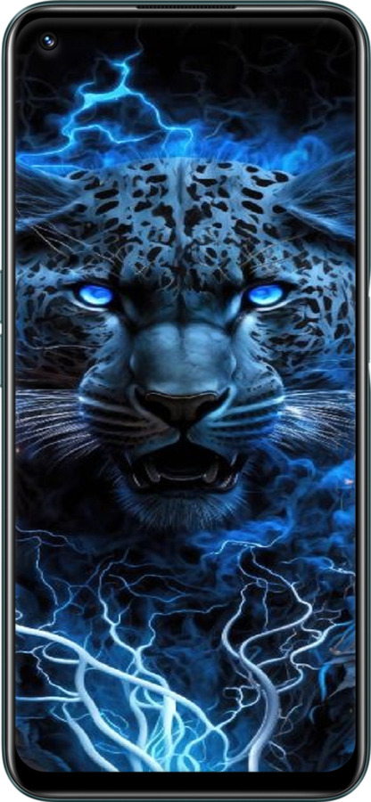 Силиконовый чехол Ледяной леопард для Realme 9 Pro - 6460u-2595 изображение 