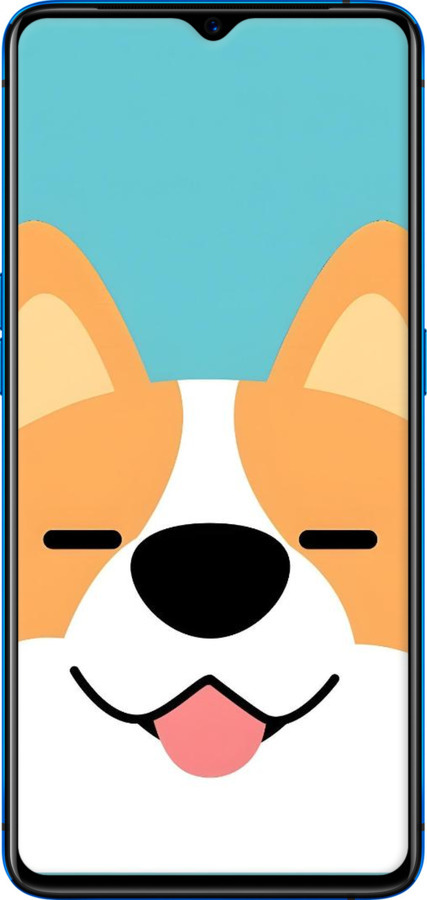 TPU чехол Корги для Realme X2 Pro - 6280b-1866 изображение 