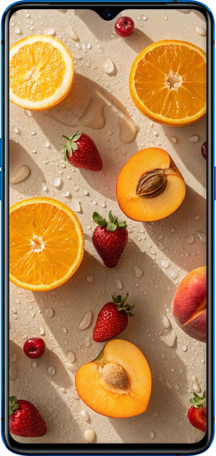 TPU чехол Фрукти 3 для Realme X2 Pro - 6703b-1866 изображение 