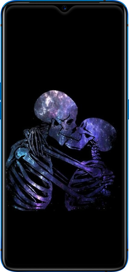 2D пластиковый чехол С изображением скелета для Realme X2 Pro - 6537t-1866 изображение 