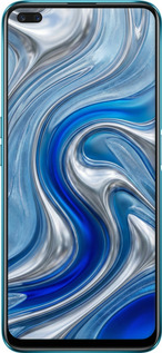 Силіконовий чехол Liquid Chrome для Realme X50 - 6781u-1894 изображение 