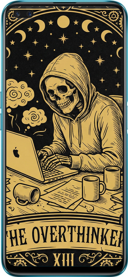 Силиконовый чехол The Overthinker для Realme X50 - 6774u-1894 изображение 