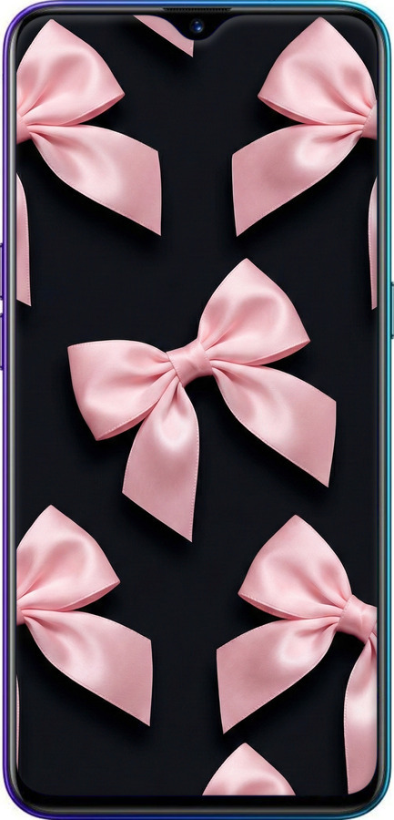 Силиконовый чехол Coquette Ribbons Dark Coquette для Realme XT - 6767u-1868 изображение 