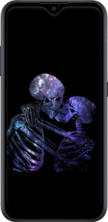 TPU чехол Із зображенням скелета для Samsung Galaxy A01 A015F - 6537b-1842 изображение 