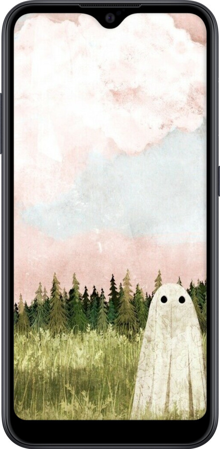 TPU чехол Привидение для Samsung Galaxy A01 A015F - 6401b-1842 изображение 