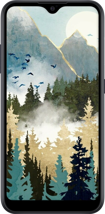 TPU чехол С изображением лесного пейзажа для Samsung Galaxy A01 A015F - 6548b-1842 изображение 