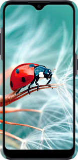 3D пластиковий матовий чехол Сонечко для Samsung Galaxy A01 A015F - 6049m-1842 изображение 