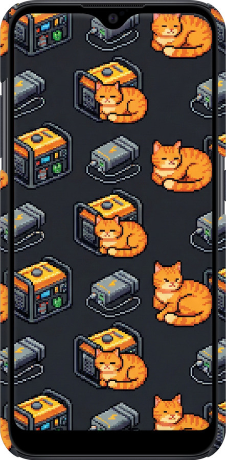 3D пластиковый матовый чехол Autonomous Zone для Samsung Galaxy A01 A015F - 6771m-1842 изображение 