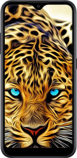 2D пластиковый чехол Леопард для Samsung Galaxy A01 A015F - 6611t-1842 изображение 