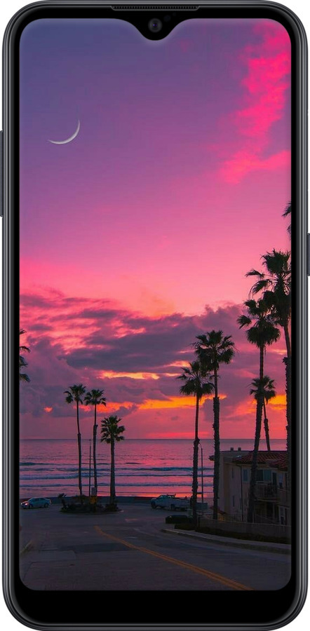 2D пластиковий чехол Пальми для Samsung Galaxy A01 A015F - 5873t-1842 изображение 