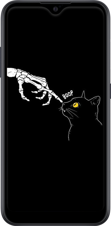 2D пластиковий чехол Кішка для Samsung Galaxy A01 A015F - 6505t-1842 изображение 
