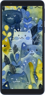 TPU чехол Із зображенням котячого лісу для Samsung Galaxy A01 Core A013F - 6447b-2065 изображение 