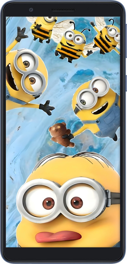 TPU чехол Миньоны для Samsung Galaxy A01 Core A013F - 6386b-2065 изображение 