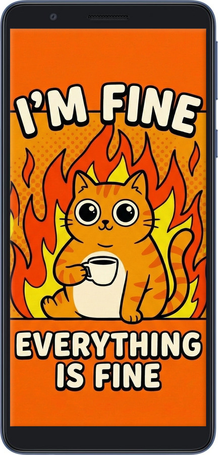 TPU чехол Funny Cat для Samsung Galaxy A01 Core A013F - 6786b-2065 изображение 