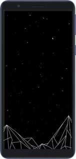 Силіконовий чехол Чорно білі абстрактні гори для Samsung Galaxy A01 Core A013F - 6437u-2065 изображение 