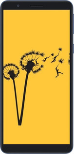 Силиконовый чехол Минимализм одуванчики для Samsung Galaxy A01 Core A013F - 6449u-2065 изображение 