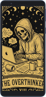 Силиконовый чехол The Overthinker для Samsung Galaxy A01 Core A013F - 6774u-2065 изображение 