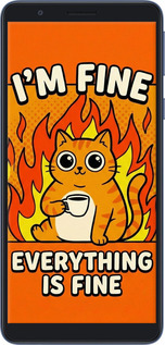 Силіконовий чехол Funny Cat для Samsung Galaxy A01 Core A013F - 6786u-2065 изображение 