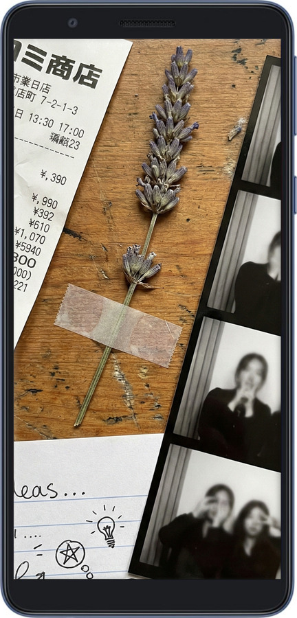 Силиконовый чехол Aesthetic Scrapbook Collage для Samsung Galaxy A01 Core A013F - 6773u-2065 изображение 