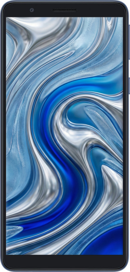 Силиконовый чехол Liquid Chrome для Samsung Galaxy A01 Core A013F - 6781u-2065 изображение 