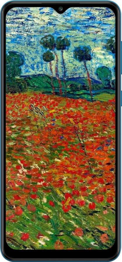 TPU чехол Винсент Ван Гог-Маковое поле для Samsung Galaxy A02 A022G - 6466b-2260 изображение 
