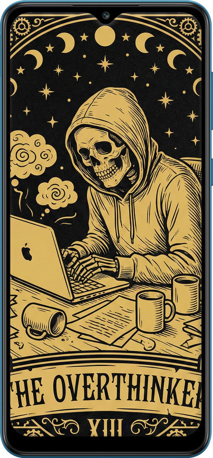 TPU чехол The Overthinker для Samsung Galaxy A02 A022G - 6774b-2260 изображение 