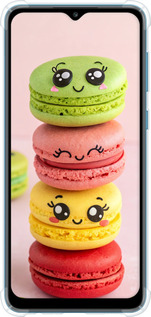 Силіконовий протиударний с посиленими кутами чехол Печиво для Samsung Galaxy A02 A022G - 6693sp-2260 изображение 