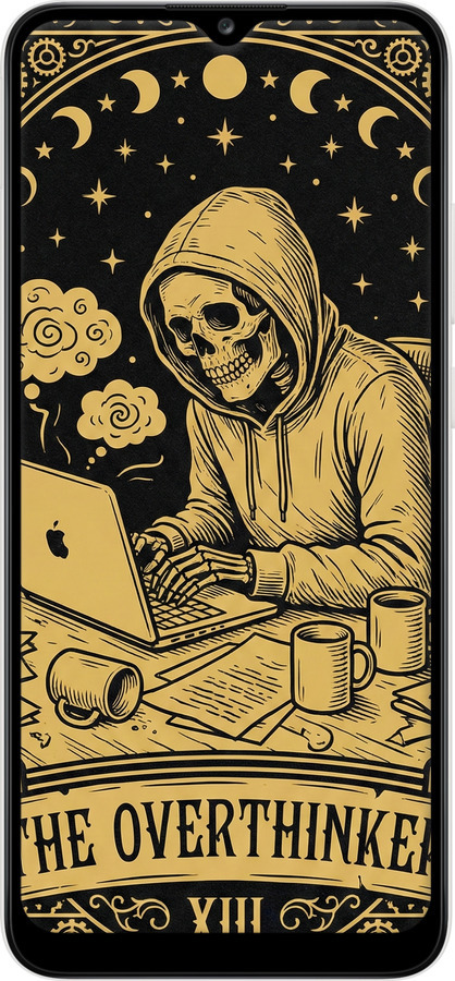 TPU чехол The Overthinker для Samsung Galaxy A02s A025F - 6774b-2203 изображение 