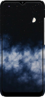 3D пластиковый матовый чехол Ночное небо для Samsung Galaxy A02s A025F - 6450m-2203 изображение 