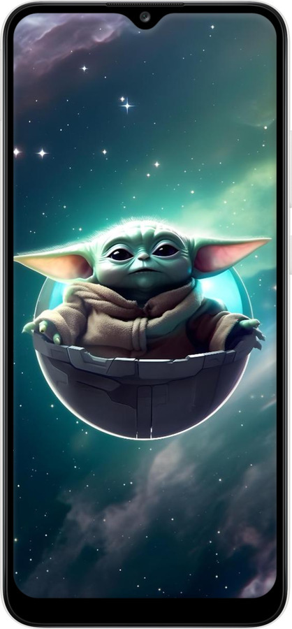 Силіконовий чехол Малышь йода для Samsung Galaxy A02s A025F - 6294u-2203 изображение 