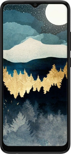TPU чехол Ночной пейзаж с лесом и горами для Samsung Galaxy A03 A035F - 6493b-2499 изображение 