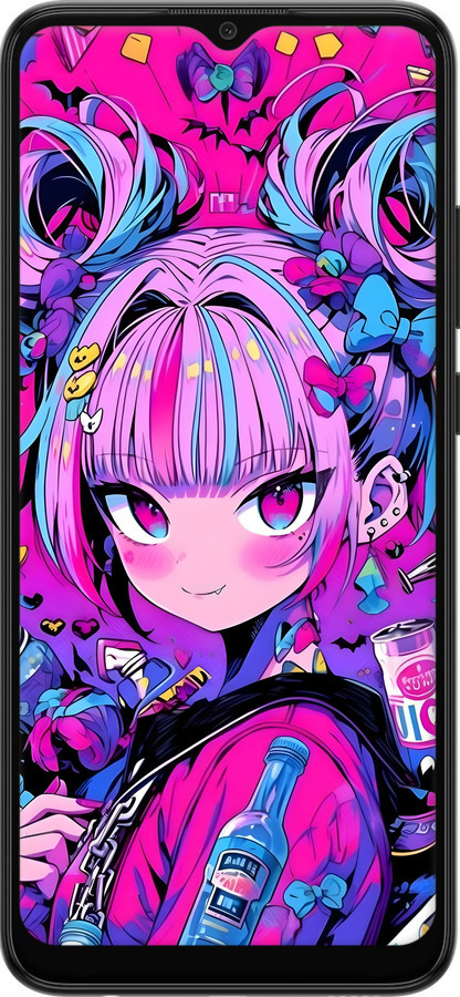 TPU чехол Аніме мілаха для Samsung Galaxy A03 A035F - 6314b-2499 изображение 
