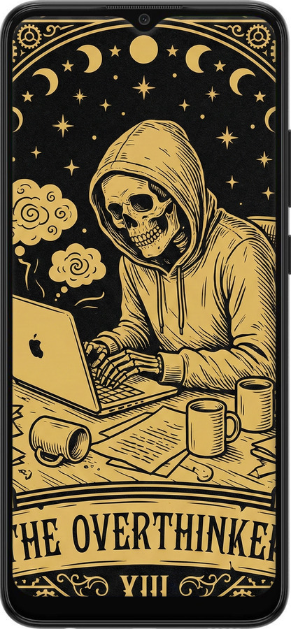 TPU чехол The Overthinker для Samsung Galaxy A03 A035F - 6774b-2499 изображение 