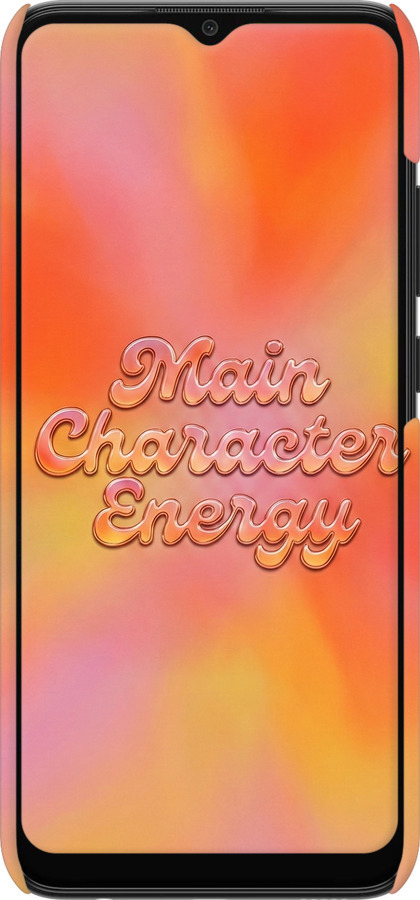 3D пластиковий матовий чехол Aura Gradient Main Character Energy Aesthetic Y2K для Samsung Galaxy A03 A035F - 6783m-2499 изображение 