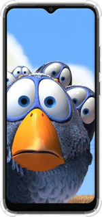 Силіконовий протиударний с посиленими кутами чехол Angry Birds для Samsung Galaxy A03 A035F - 6008sp-2499 изображение 