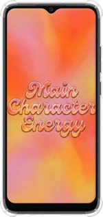 Силикон с усиленными углами чехол Aura Gradient Main Character Energy Aesthetic Y2K для Samsung Galaxy A03 A035F - 6783sp-2499 изображение 