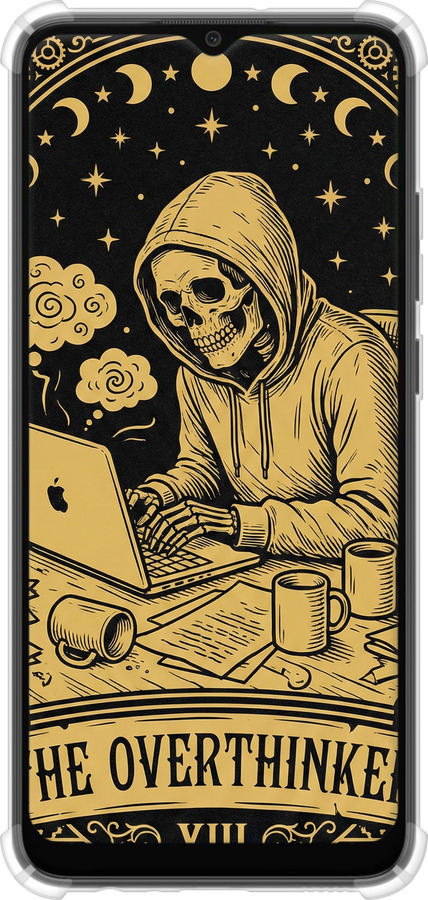 Силіконовий протиударний с посиленими кутами чехол The Overthinker для Samsung Galaxy A03 A035F - 6774sp-2499 изображение 