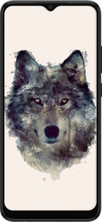 Силіконовий чехол Вовк-арт для Samsung Galaxy A03 A035F - 4163u-2499 изображение 