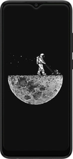 Силиконовый чехол Moon in dark для Samsung Galaxy A03 A035F - 4176u-2499 изображение 