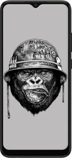 Силіконовий чехол military monkey для Samsung Galaxy A03 A035F - 4177u-2499 изображение 