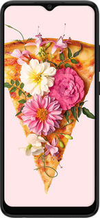 Силіконовий чехол pizza для Samsung Galaxy A03 A035F - 4492u-2499 изображение 