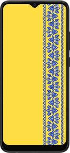 Силиконовый чехол Вышиванка 4 для Samsung Galaxy A03 A035F - 569u-2499 изображение 