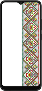 Силиконовый чехол Вышиванка 8 для Samsung Galaxy A03 A035F - 574u-2499 изображение 