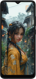 Силиконовый чехол Anime-girl для Samsung Galaxy A03 A035F - 6133u-2499 изображение 